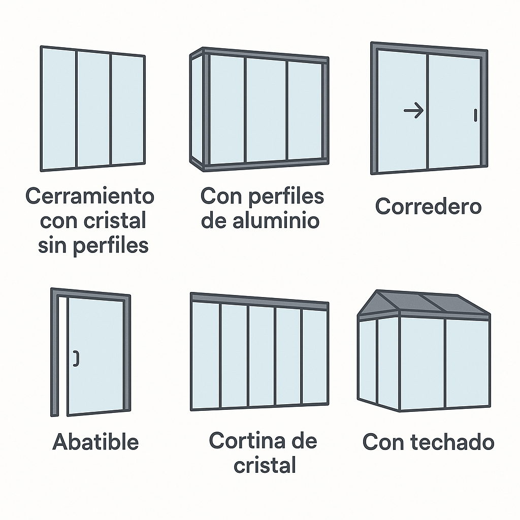 Tipos de cerramientos